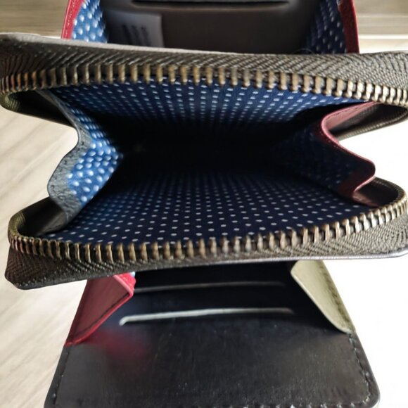 SORUKO EVA Leather Tri Color Cellphone Crossbody Purse/Handbag - Picture 5 of 9